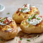 can you pre cook baked potatoes for camping