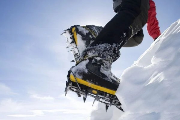 How To Combine Shoe Spikes And Climbing Claws