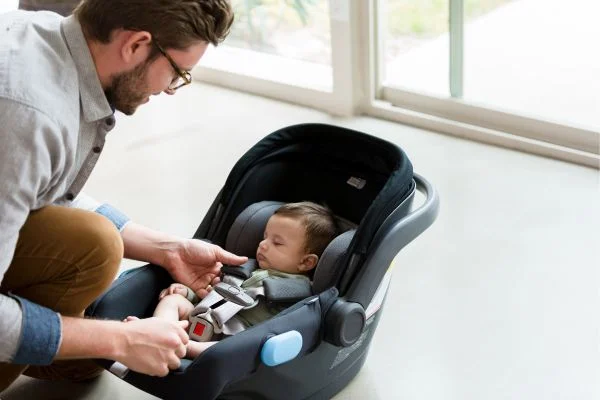 how to loosen straps on baby trend car seat