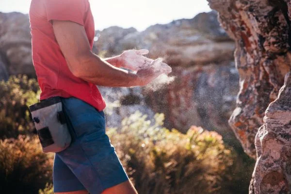 How To Attach Chalk Bag To Climbing Harness