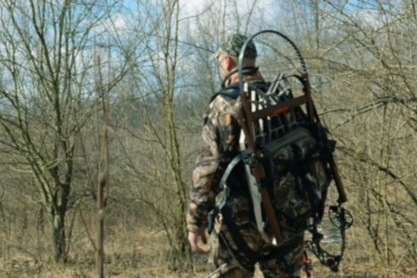 How To Carry a Climbing Tree Stand