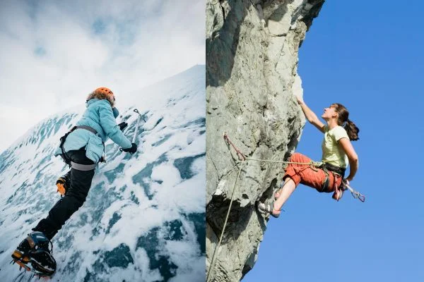 Is Ice Climbing Harder Than Rock Climbing