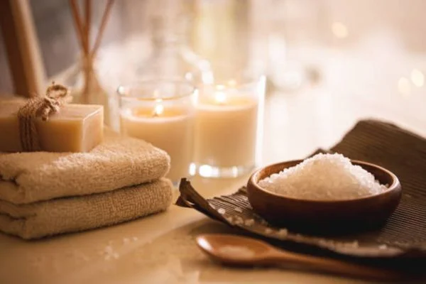 How to use bath salts in a digital shower