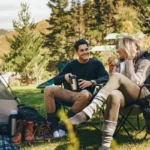 How tall are folding camping chairs