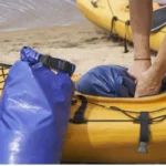 How to lash down camping gear in a Canoe