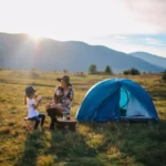 how to camp with a baby