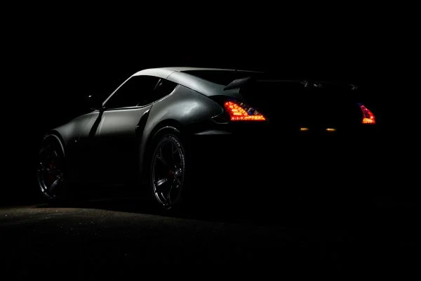 how to light a car for photography