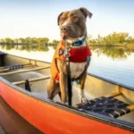 how to train a dog to ride in a canoe